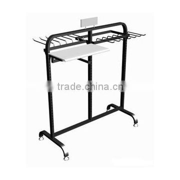 Folding Custom Metal Garment Display Rack