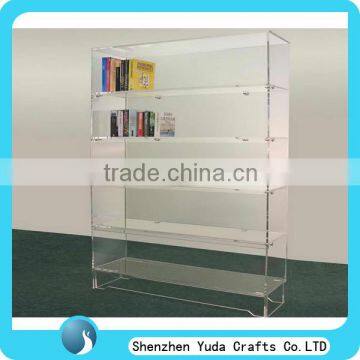 glass door book cabinet study room book cabinet clear acrylic customized display cabinet