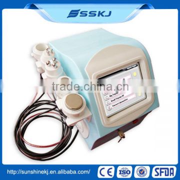 2016 New 5 in 1 Portable cavitation+ rf +vacuum beauty clinic machine