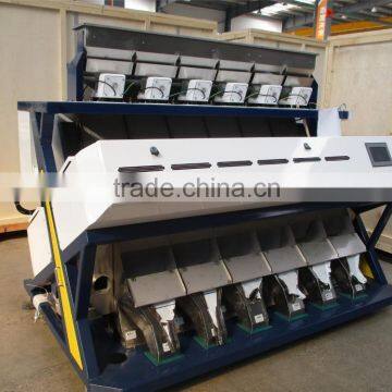 CE certificate CCD Camera Optoelectronical Grains Color Sorter Machine