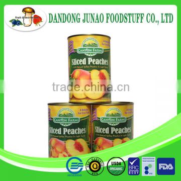 wholesale canned yellow peach in syrup