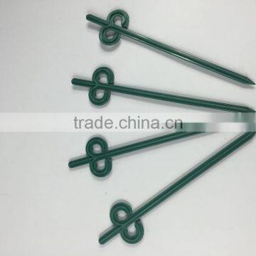 plastic garden peg