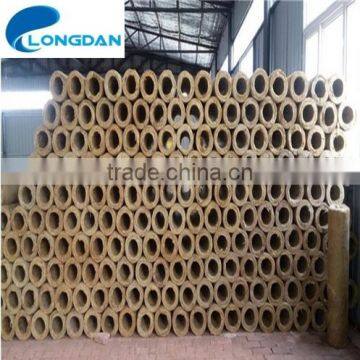 Pipe Section is S[lit in One Side Aluminum Glass Cloth Rock Wool Pipe for Industry