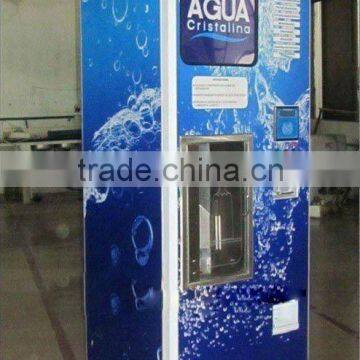 Water Vending Machine with lamp box for advertisement/cash of coin and paper money and card reader water vending machine