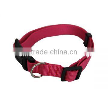 Pets Accesories Plastic Buckle Nylon Dog Collar Wholesale