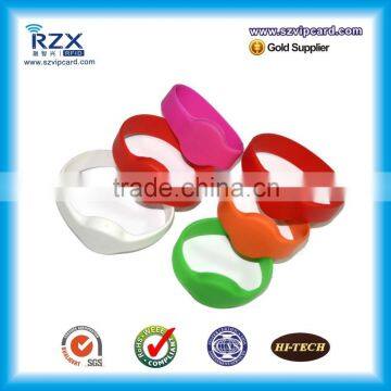 ISO14443A gift silicon rfid wristband for events