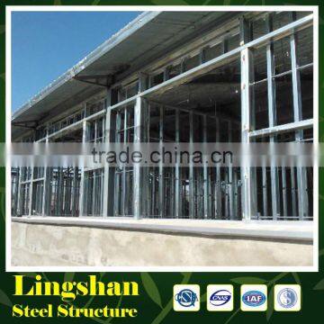 light steel structure turnkey prefab house