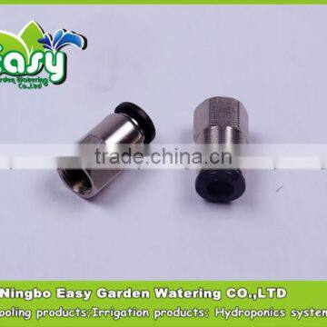 1/4'' Female Thread 8mm Push In Joint Pneumatic Quick connecting tube Fitting.pneumatic FITTINGS. for hydro-pnuematic technology