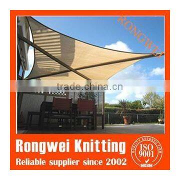 5*5M /3*3M/3.6*3.6Mquare shade sail & net HDPE blocks up to 95% of sunrays