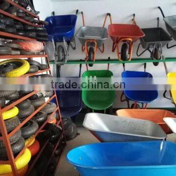 China Steel Wheelbarrow Cheap Rod Car WB6400 for Sale photo-4