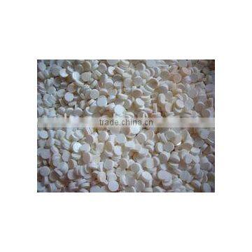 natural white river shell button blank