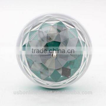 Fashionable 3W E27 RGB Led Crystal Magic Ball Light Led Rotating Lamp photo-4