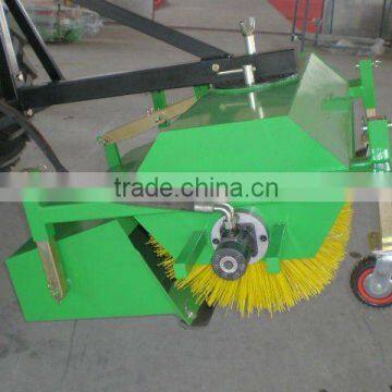 Road sweeper& Snow sweeper with hydrauic driven ,by 3 pointkage