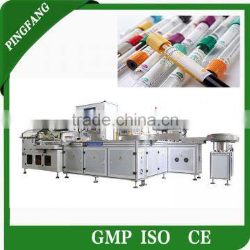 Intelligentized vacuum Draw blood collection tube production system line