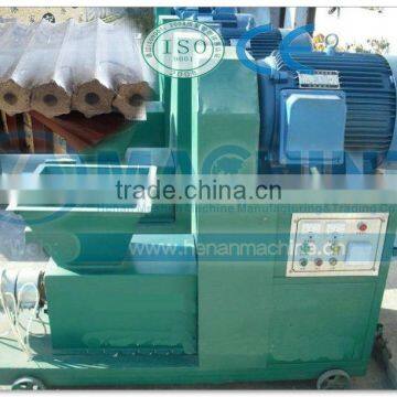 China Manufacture coal dust small straw rice husk wood biomass sawdust briquette machine