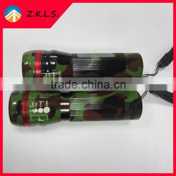 3 Different Modes Camouflage Pattern Emergency Torch Light With photo-5