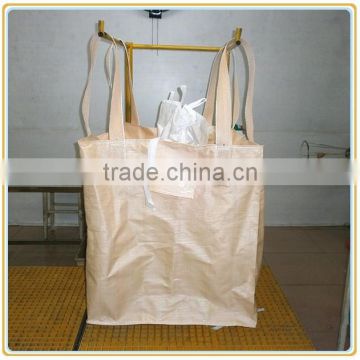 pp one ton jumbo sling bag with four loops