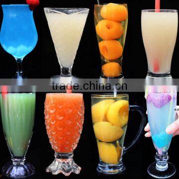 Fruit juice glass mug fruit juice glass cup lovely drinking mug goblet