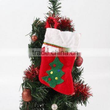 2016 Non-woven Christmas Stocking, Hanging Christmas Ornaments Decoration Supplies photo-2