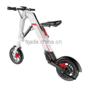 Folding Electric Bicycle, Adult Mini Electro Bike, Lithium Battery Foldable E-bicycle, Smart Folding Mobility Electric Bicycle