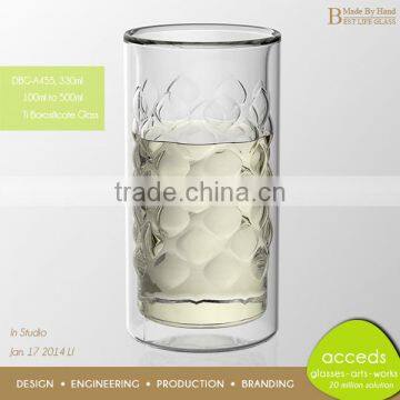 Handmade Dinkware 450Ml Milk Drinking Glass Cup photo-4