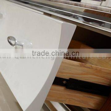 Modern Wood Japanese TV Stand Marble Top photo-4