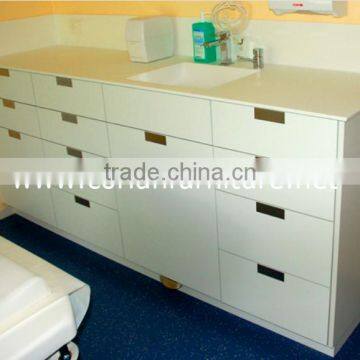 Chemical resistant corianfurniture hospital/ dental office cabinet