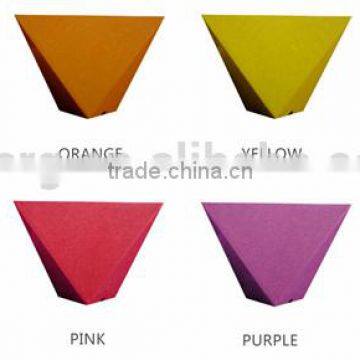 Biodegradable Colorful Plastic Flower Pots Eco Plant Fiber Pots photo-4