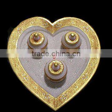 Indian marble Dry Fruit box with tray, Deepawali gift box, Wedding gifts, Decorative Sweets box, Fancy dry fruits box with tray