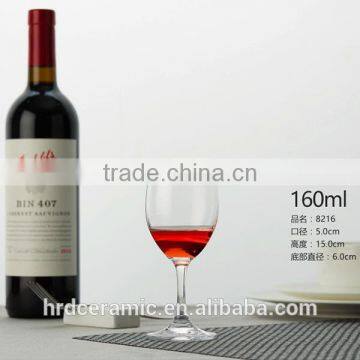 Hot Sale Clear Drinking Glass Goblet,Water Glass/200 ml Wine Glasses photo-3