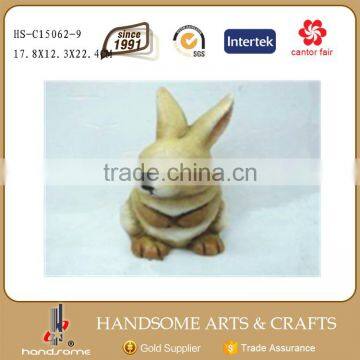 4 Inch Ceramic Rabbit Tabletop Ornament Decorative Gifts photo-3