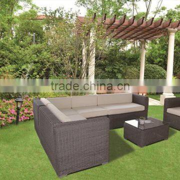 L Design Outdoor Furniture Garden Sofa Rattan Sofa Set photo-2
