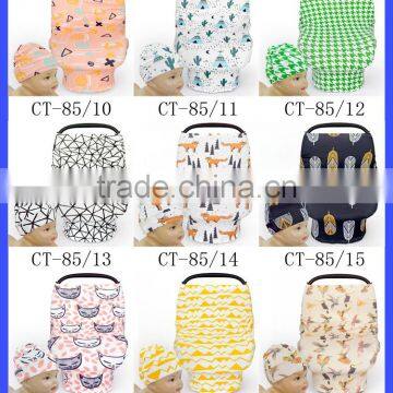 Multi-use Stretchy Bear Baby Car Seat Covers & Nursing Cover photo-6