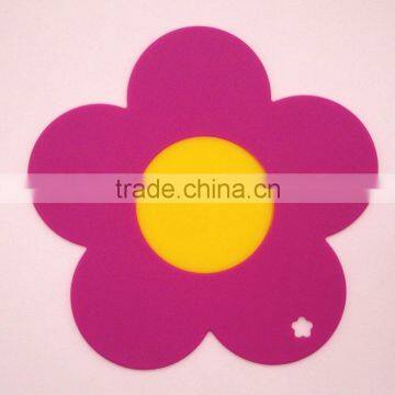 Multi-functional Silicone Trivet/flower Design Silicone Pot Holder photo-2