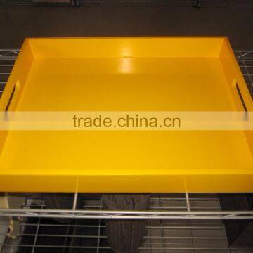 Food Serving Tray Home Wooden Trays Orange photo-5