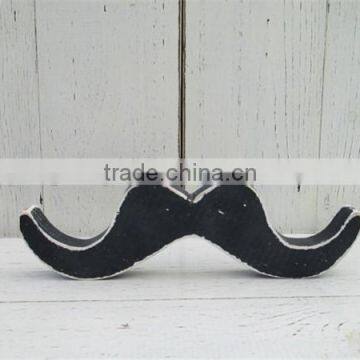 Hot sell wooden Wooden Mustache Whimsical Cake Topper made in China