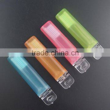Cheap Hot Selling Disposable Travel Set Hotel Foldable Travelling Toothbrush photo-3