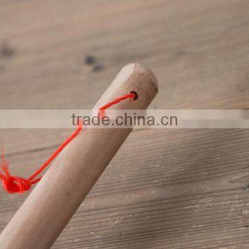 Long Wood Handle Millet Broom photo-6