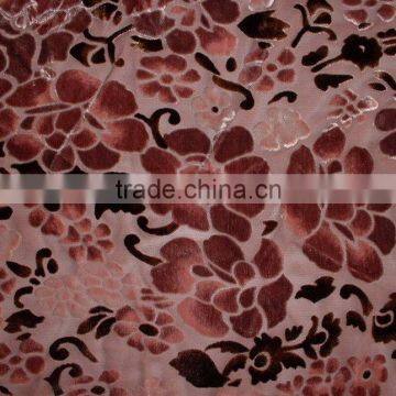 silk/rayon velvet for garment or scarves