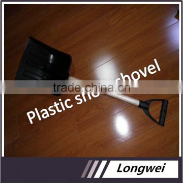 Wholesale unbreakable plastic push snow shovel