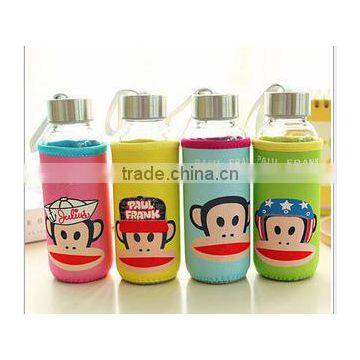 SE619 drink bottle with design cloth sleeve