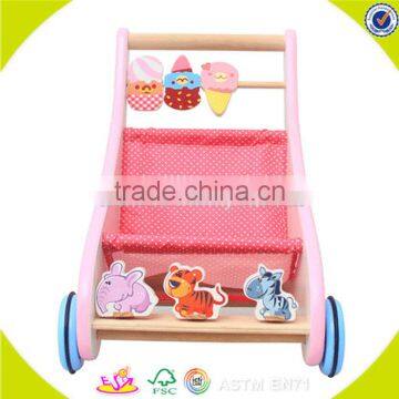 Wholesale Wooden New Model Baby Walker Cheap Wooden New Model Baby Walker W16E024A photo-3