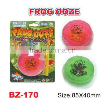 Ooze Crystal Putty with Frog Toy