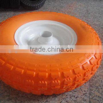 4.00-6 pu foam wheel garden cart wheels