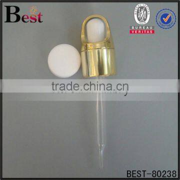 2017 Selling 30ml Oil Glass Bottle Amber Round Shape Oil Glass Bottle Essential Aluminum Pump Oil Glass Bottle photo-4