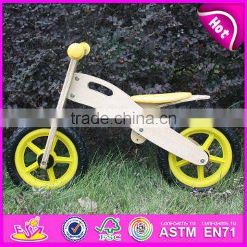 2016 Wholesale Cheap Kids Wooden Bike Bicycle,top Fashion Child Wooden Bike Bicycle W16C134 photo-2