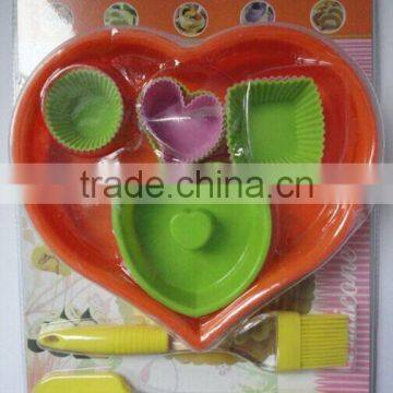 Childrens Silicone Bakeware Baking Set photo-3