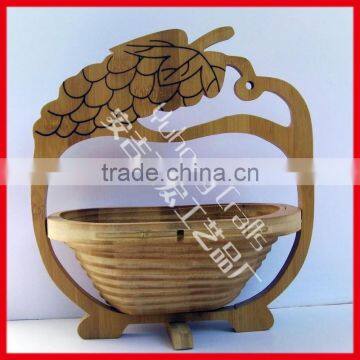 Export Only Factory Sale Eco-bamboo Folding Basket photo-5