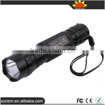 Hot Sale WF-501B high power 395-400nm 1W UV Flashlight Torch