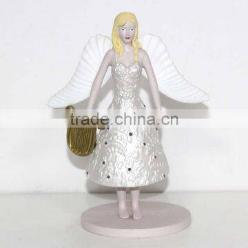 Music Angel Polyresin Figurine